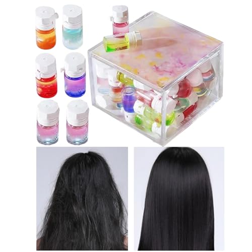 Aceite para el cabello | Cabello liscry para cabello - acondicionador de aceite de | Fortalecimiento del trigo líquido portátil para el cuidado del color, las rutinas de cuidado del cabello
