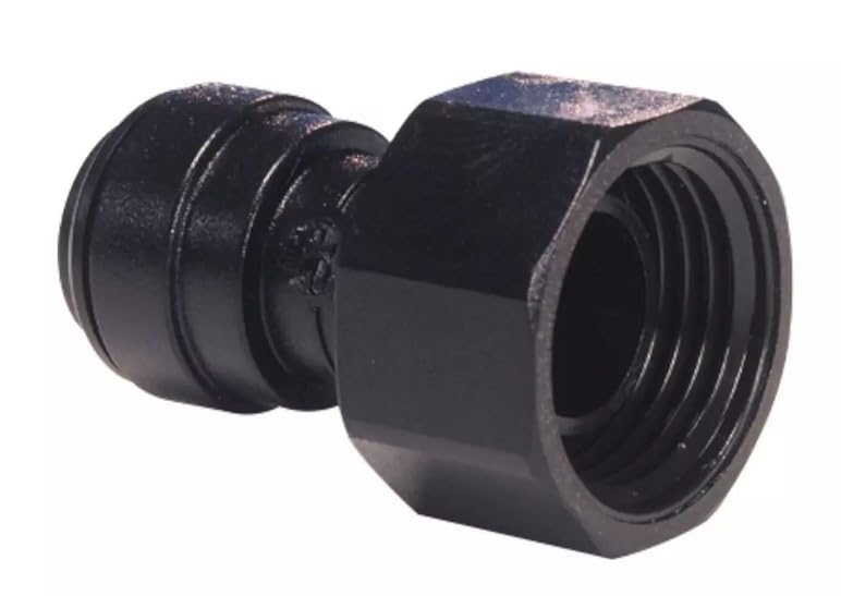 Conector rápido John Guest CM320816E hembra 3/4 BSP roscado a tubo plástico flexible de 8 mm