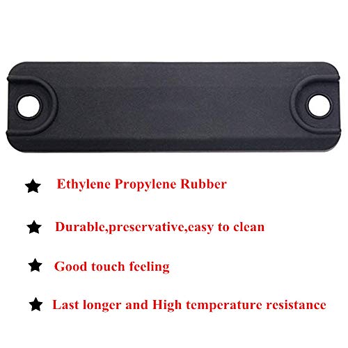 Trunk Rear Hatch Liftgate Door Handle Switch Latch Cover Release Button Rubber Cover For Prius Avalon Sequoia Camry 4Runner Sienna Scion 84905-47010 84840-21010 926-098 84840-47020 (Black) #TOP4