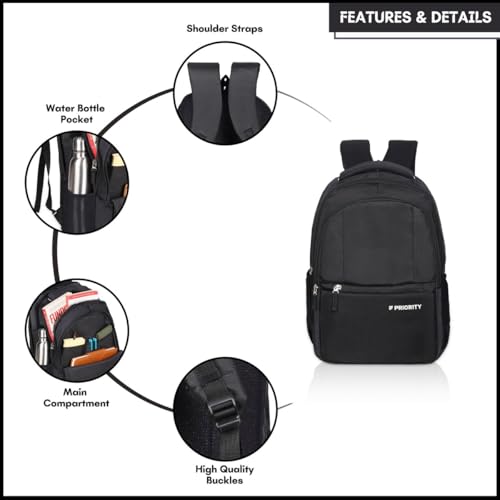 Image of Priority Intel 002 College|Laptop|Travel Backpack For Boys & Girls | Office Bag For Men & Women | Casual Lightweight Bags For Unisex