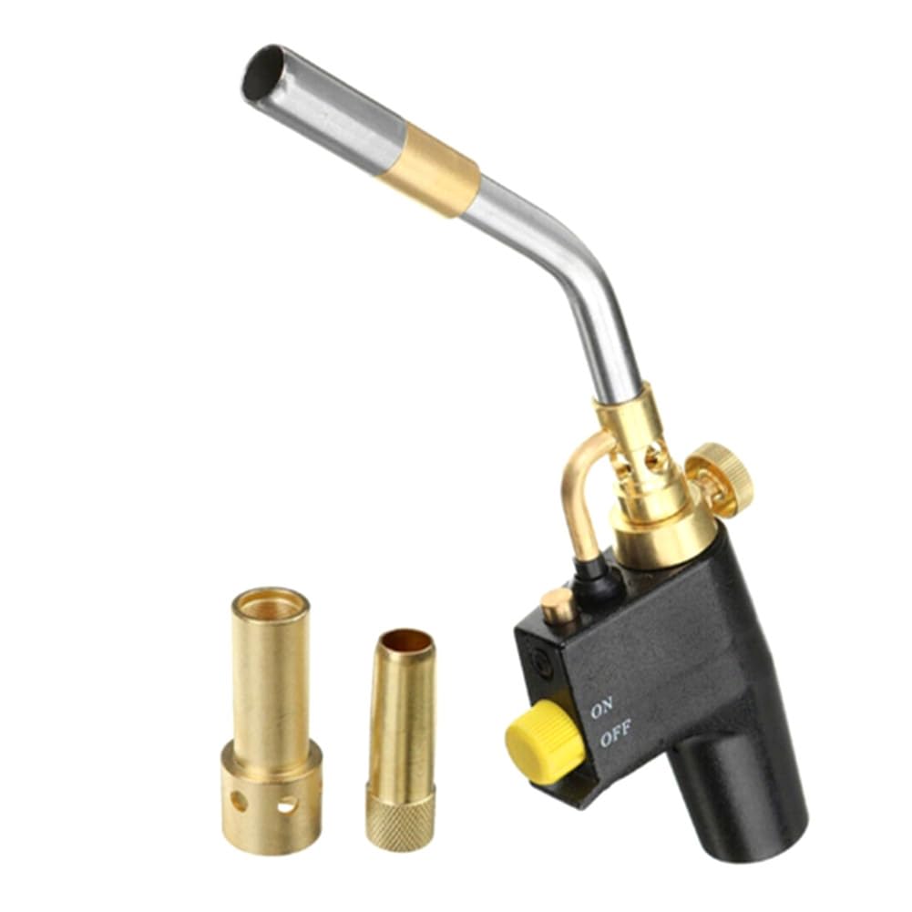 Jnchdghwa Black Mapp Propane Gas Welding Torches Blow Torch Welding Soldering Brazing Welding Soldering Brazing Barbecue Cooking Diy Gas Burner