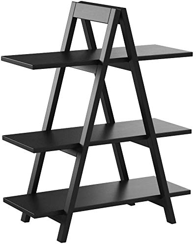 Winsome Wood Aaron Shelving, Black