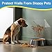 Clear Wall Protector, Non Adhesive Static Cling Removable Contact Paper, Plastic Stickers for Kitchen & Office from Trash, Chair Back, Wallpaper, Furniture, Door Scratch Dog Cat 6.6ft