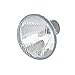 Produktbild HELLA Halogen Scheinwerfereinsatz, Scheinwerfer - 24V / 12V - rund - glasklar - links/rechts - Menge: 1 - 1K3 114 155-001, Schwarz, Chrom