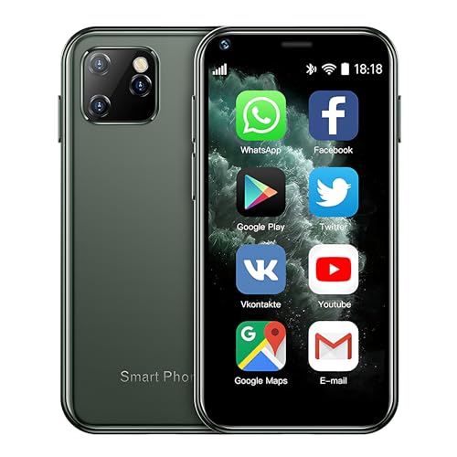Hipipooo XS11 Super Small Mini Smartphone 3G Dual Sim Mobile Phone 2Gb Ram 16Gb Rom Dual Sim Android 8.1 Unlocked Children Phone Pocket Cellphone cover