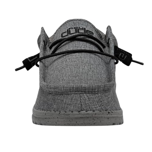 HEYDUDE Men's Wally Sox | Mens Shoes | Men's Lace Up Loafers | Comfortable & Light-Weight