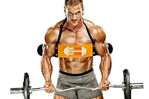 APRODO Arm Blaster - Heavy Duty Biceps Isolator for Bodybuilding, Weightlifting, Gym, Exercise, Workout - Bicep Arm Trainer, NO Pain NO GAIN
