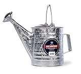 Behrens 208 2-Gallon Steel Watering Can, Silver