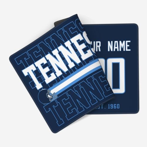 Image of ANTKING Tennessee Mouse Pad Custom Name and Number Desk Pad for Men Women Youth Gifts