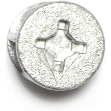 Hard-to-Find Fastener 014973165680 Cam Connector Discs, 15mm x 12mm, Piece-10