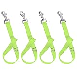 Rosemarie Horse Bucket Strap Hangers,Horse Suppliers Adjustable Nylon Straps up to 700 lbs for Hay N