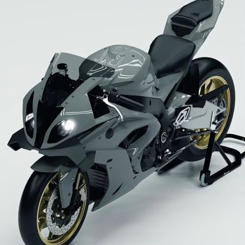 Force d'appui moto optimale grâce au spoiler d'aile avant S1000RR