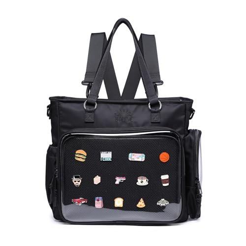 Tote Ita Bag mochila crossbody de nylon para fans de anime