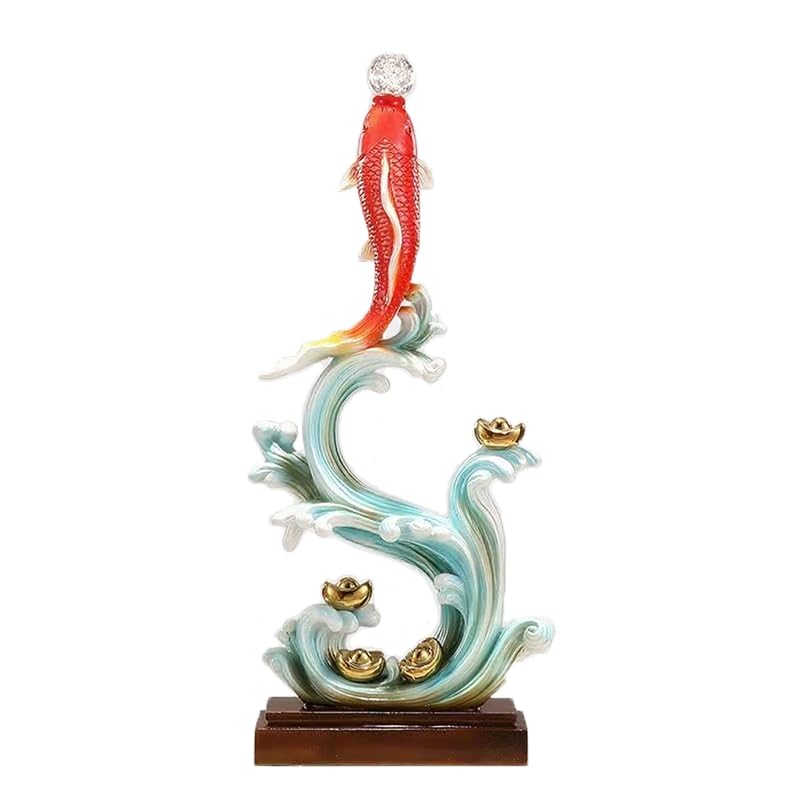 Sculpture Koï Abondance pour retrouver la concentration dans votre bureau