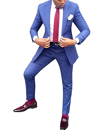 Ensemble veste pantalon smoking homme costume complet deux pièces pour tenue de soirée chic