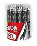 Sharpie S-Gel Gel Pen, Medium Point, Black Ink, 36/Pack (2096180)
