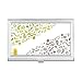 Cute Green Creature Cell Illustration Business Card Holder Case Pocket Box Wallet