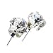 925 Sterling-silver stud earrings expertly made with Supernova sparkling crystal from SWAROVSKI for Women.