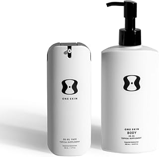 OneSkin FACE & BODY OS-01 Peptide Topical Supplement | Skin Longevity Age Reversal Body Moisturizer & Face Moisturizer
