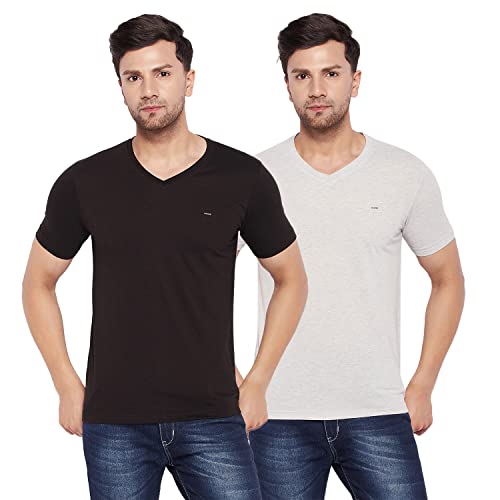 Image of Orewa Men Men's Solid Regular Fit T-Shirt