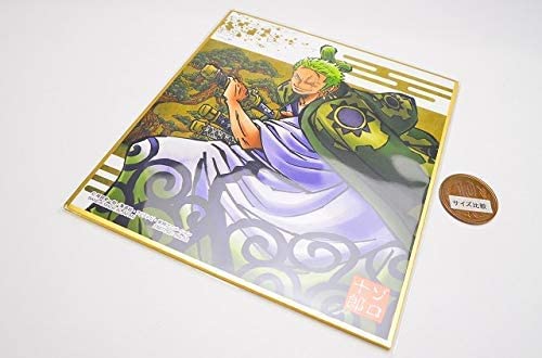 ONEPIECE　ワンピース　中国限定　水彩画風　色紙　セット Amazon.co.jp: ワンピース 色紙ART ワノ国編 ゾロ十郎 ゾロ