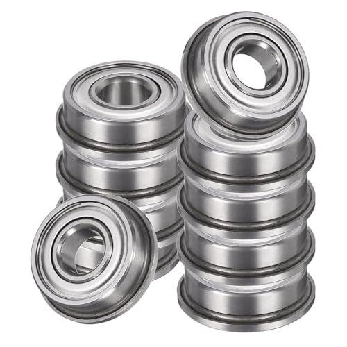 Rodamiento de bolas con brida F696ZZ 6x15x5mm rodamiento profundo acero cromado