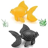 20Pcs Artificial Fish Tank with Moving Fish, Artificial Aquarium Fishes Plastic Fish Realistic...