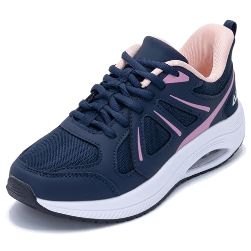 GANNOU Women Arch Support Walking Shoes Orthotic Sneakers for Pla...