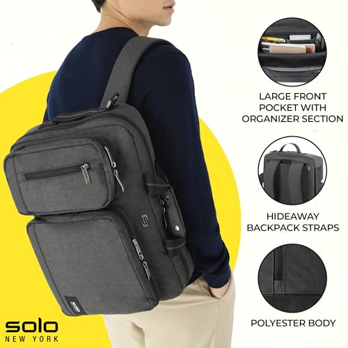 Solo New York Unisex Altitude Durable Laptop Backpack Altitude Durable Laptop Backpack