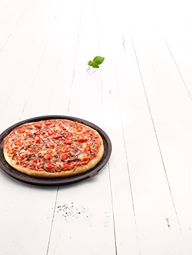 Lekue Perforated Pizza Mat, 14\", Brown