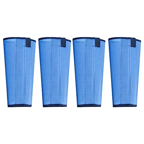 Botas Fly para Cavalos, 4 peças Botas respiráveis ​​duráveis ​​de malha fina, Botas Horse Fly para C