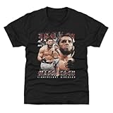 500 LEVEL Islam Makhachev Vintage Youth Shirt (Tri Black, 8Y Medium)