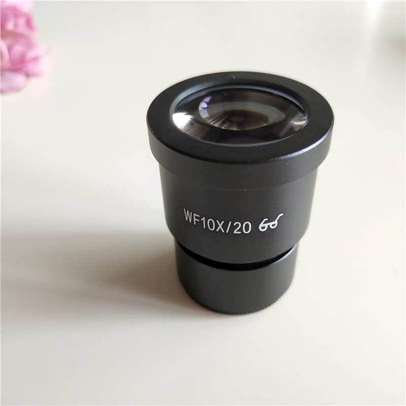 Microscope WF10X 20mm Wide Angle Stereo Microscope Eyepiece Lens, 30mm Micrometer Reading Scale(1pcs 30.5mm Interface)