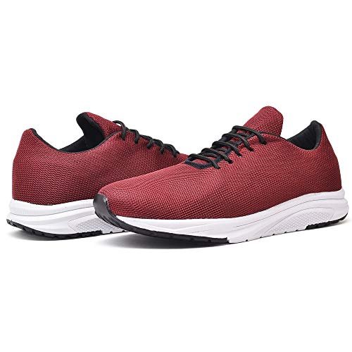 Kit Tênis Com Relógio Masculino JUILLI R1108DB Tamanho:44;cor:Vermelho;gênero:Masculino