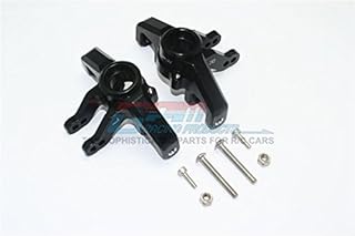 Aluminum Front Knuckle Arms For LOSI 1:6 4WD Super Baja Rey LOS05013 / Super Baja Rey 2.0 LOS05021 Upgrades - Black