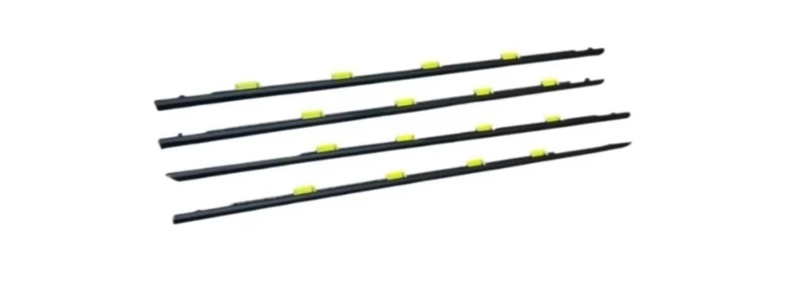 for Civic Sedan for EK4 1996-1998 for EK1 for EK3 72450-S04-003 101cm 93cm 1 Kit Outside Moulding Weatherstrip Outer Window Weatherstrip