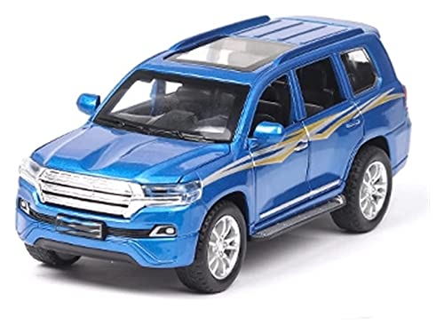 Image of DEUSON ECOM Die Cast Metal Toy Car Cruiser 1:32 Scale Vehicle Toys for Kids Sound and Light Pull Back, Pack of 1, Multicolor