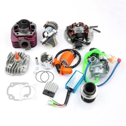 Cilindro JOG 50 Minarelli 70cc de carrera con pistón de 47mm y bulón de alta resistencia