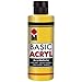 Produktbild Marabu Basic Acryl, Mittelgelb 021, 80 ml