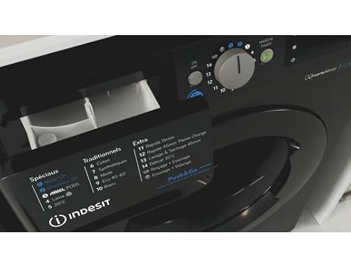 Lave linge séchant Indesit BDE86435BKVFR - vue 10