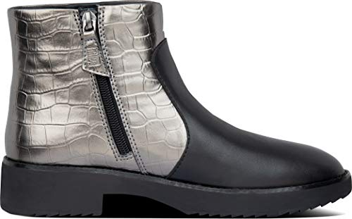 Fitflop Women's Mara Ankle Boot, Black Mix - 7.5 #TOP2