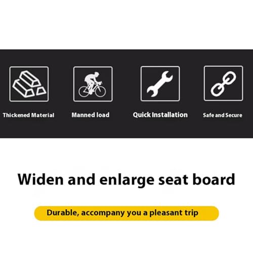 Soporte estable para asiento de bicicleta que evita el movimiento de alforjas traseras 5