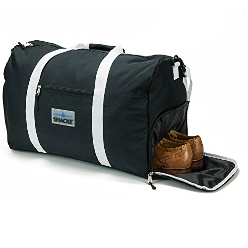 Shacke’s Travel Duffel Express Weekender Bag with Shoe Pouch