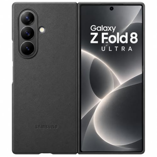 Image of Premium Leather Back Cover Case for Samsung Galaxy Z Fold 8 Ultra 5G | Super Slim, Full-Body Protective for Galaxy Z Fold 8 Ultra Kindsuit Case Cover