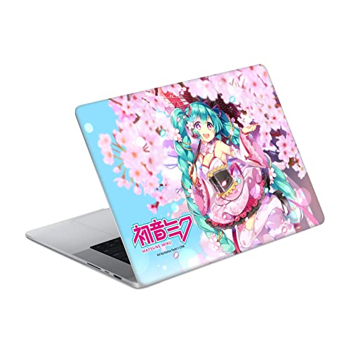 Autocollant Hatsune Miku Sakura pour MacBook Pro 14 A2442, skin vinyle de protection Head Case Designs