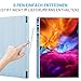 Hülle Kompatibel mit Samsung Galaxy Tab A8 10.5 Zoll 2022/2021, Model SM-X200/SM-X205/SM-X207, Hülle mit Stifthalter, Trifold Ständer Schutzhülle, Auto Schlafen/Wachen for Samsung Tab A8, Hellblau