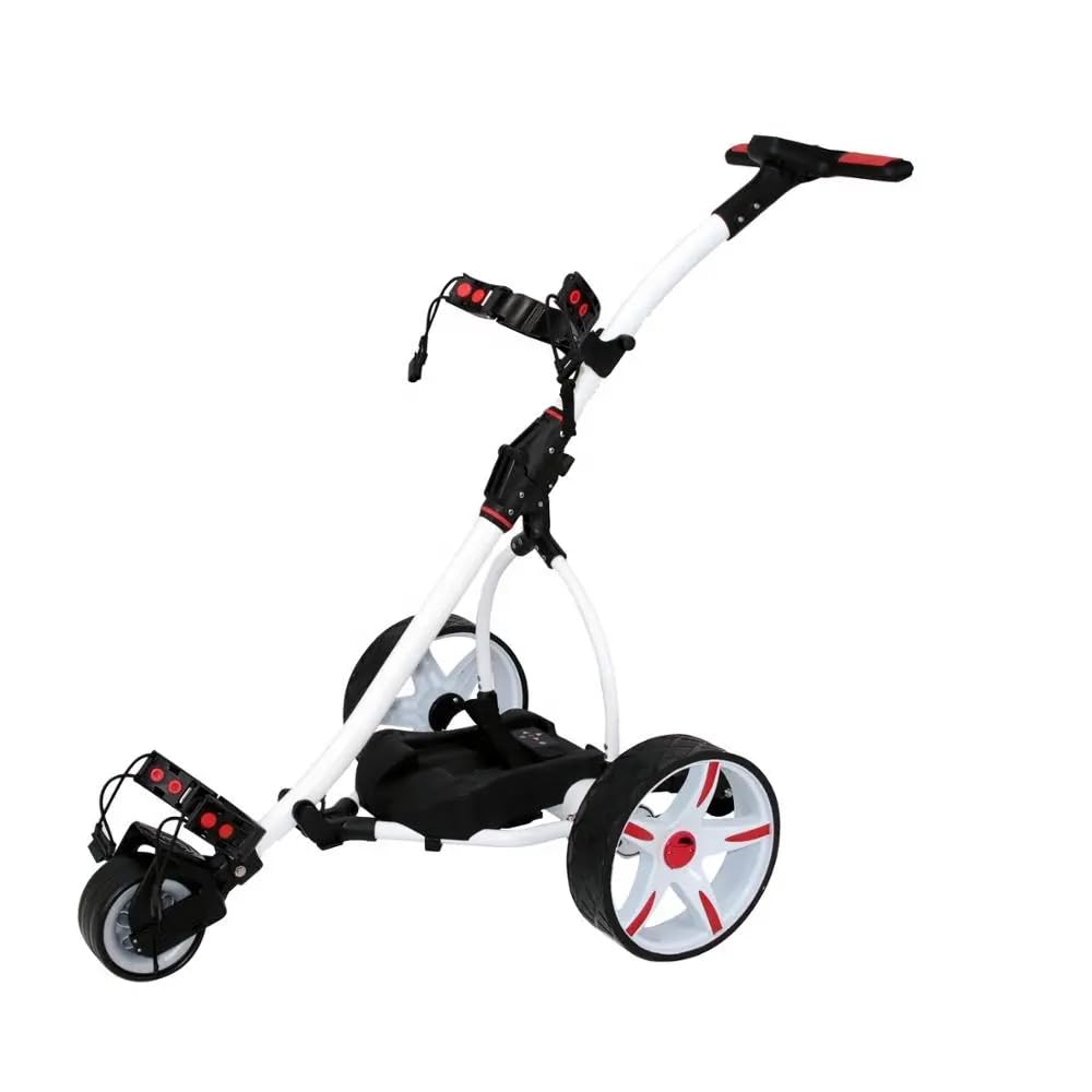 Carro de Golf eléctrico P1RT2 Blanco con Mando a Distancia y USB