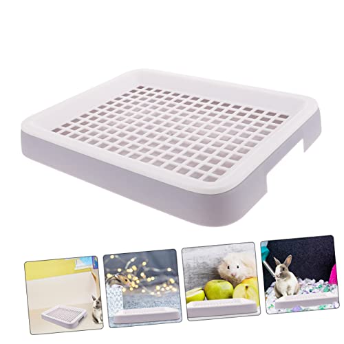Beavorty Caixa Para Animais De Estimação Gaiola Para Banheiro Canto De Coelho Bandeja De Areia Para