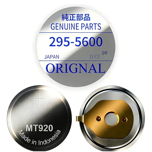 SONXIAVIVO Solar/Solar-Powered Watch Battery by Panasonic MT920 295-5600 High-Capacity Eco-Drive Replacement for Citizen C650 E810 E811 7821 B620 Includes Storage Case