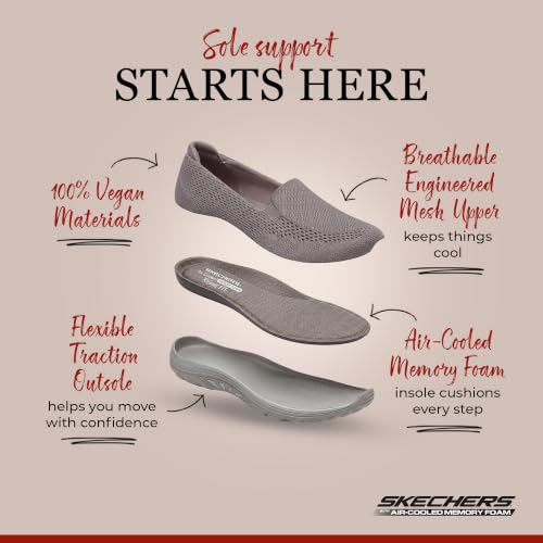 Image of Skechers Women's Reggae 2.0 Fest Willows Vibe | Modern Comfort Casual, Relaxed Fit, Air-Cooled Memory Foam, Machine Washable, Vegan